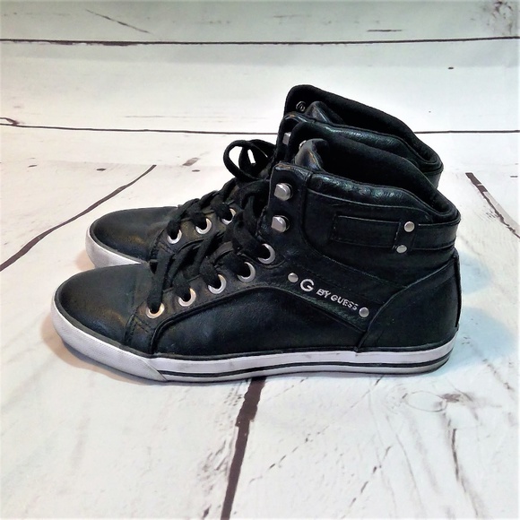 guess high top sneakers